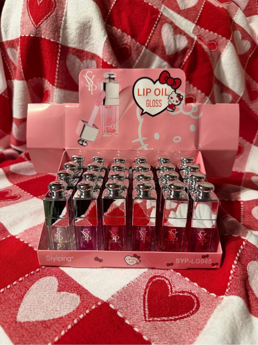 Hello Kitty Lip Oil Gloss Bundle Siyiping